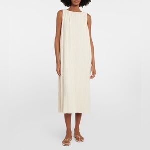 NWT MaxMara Leisure Vadius Midi Dress - Ivory  Size Large